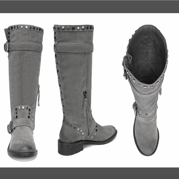 Sam Edelman Shoes - NWD $225 Sam Edelman Deryn Knee High Boot Gray 8.5